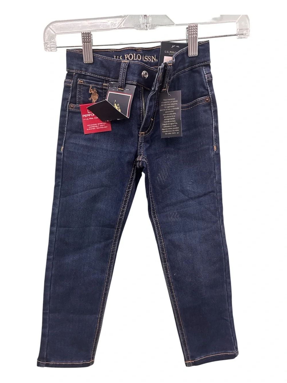 U.S. Polo Assn. Men's Slim Dark Blue Jeans